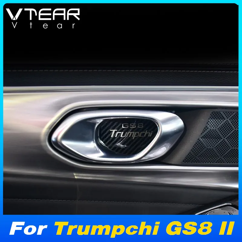 Vtear Car Inner Door Handle Bowl Frame Cover Decoration Panel Trim Stickers Auto Protective Interior For GAC Trumpchi GS8 II 24
Vtear Car Inner Door Handle Bowl Frame Cover Decoration Panel Trim Stickers Auto Protective Interior For GAC Trumpchi GS8 II 24