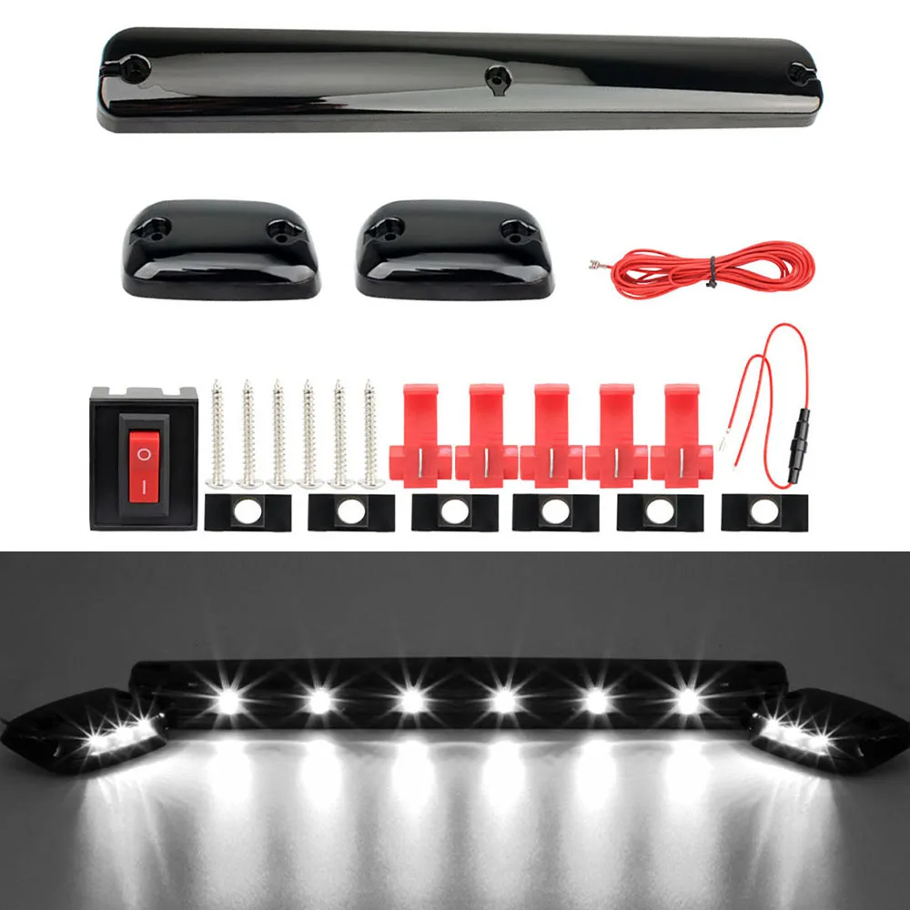 3Pcs Amber LED Cab Roof Top Marker Running Lights Smoked Lens For Chevy 2007-2013 Silverado/GMC Sierra
3Pcs Amber LED Cab Roof Top Marker Running Lights Smoked Lens For Chevy 2007-2013 Silverado/GMC Sierra