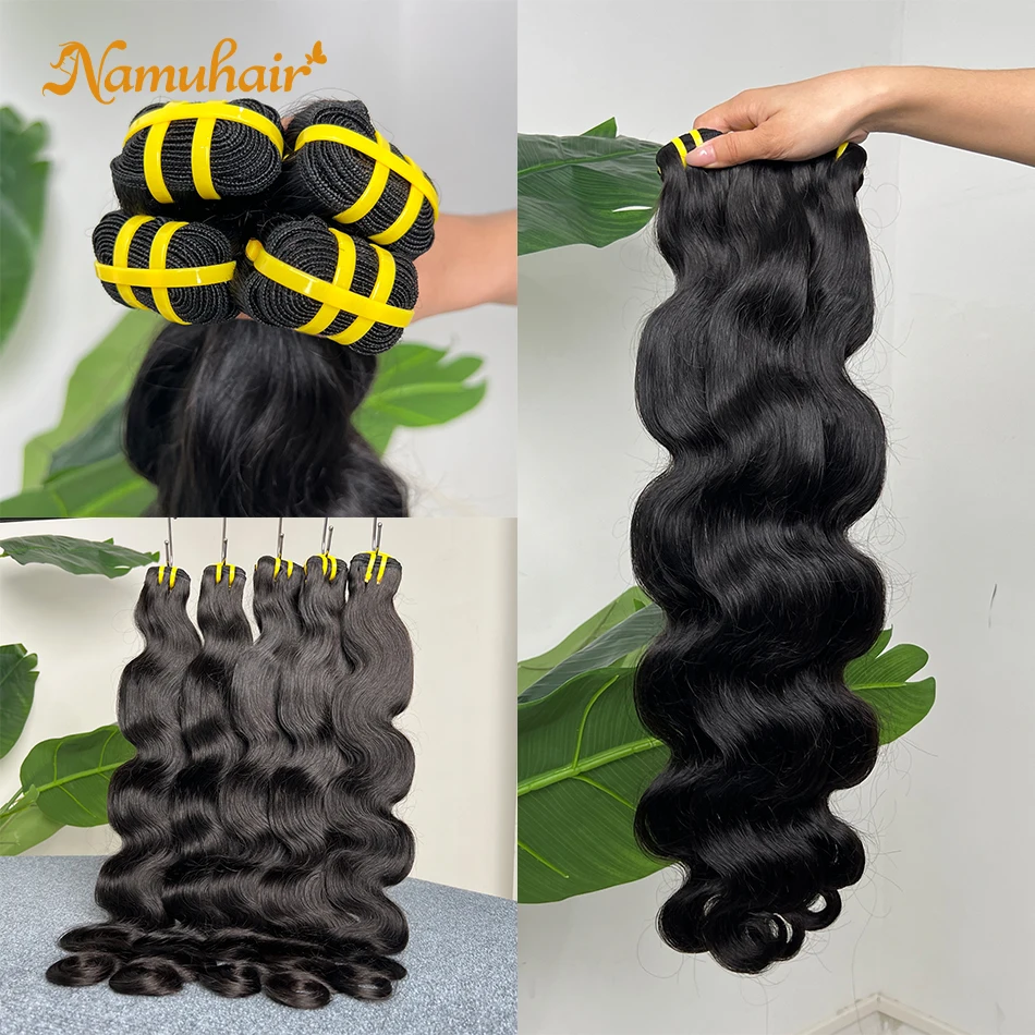 Body Wave Bundles 100% Human Hair Natural Black Vietnamese Hair Quick Weave Bundles Human Hair Extensions 1 3 4 PCS Bundles
Body Wave Bundles 100% Human Hair Natural Black Vietnamese Hair Quick Weave Bundles Human Hair Extensions 1 3 4 PCS Bundles
