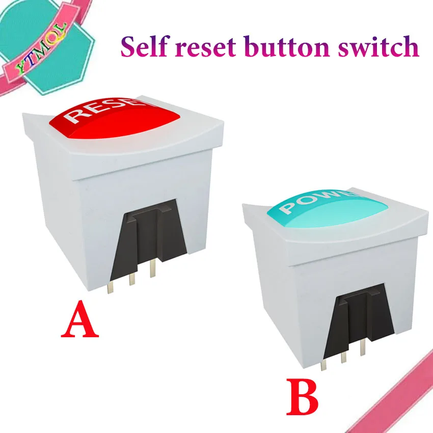 1Pcs Original genuine button switch self resetting applied to coin operated telephones, car garage doors
1Pcs Original genuine button switch self resetting applied to coin operated telephones, car garage doors