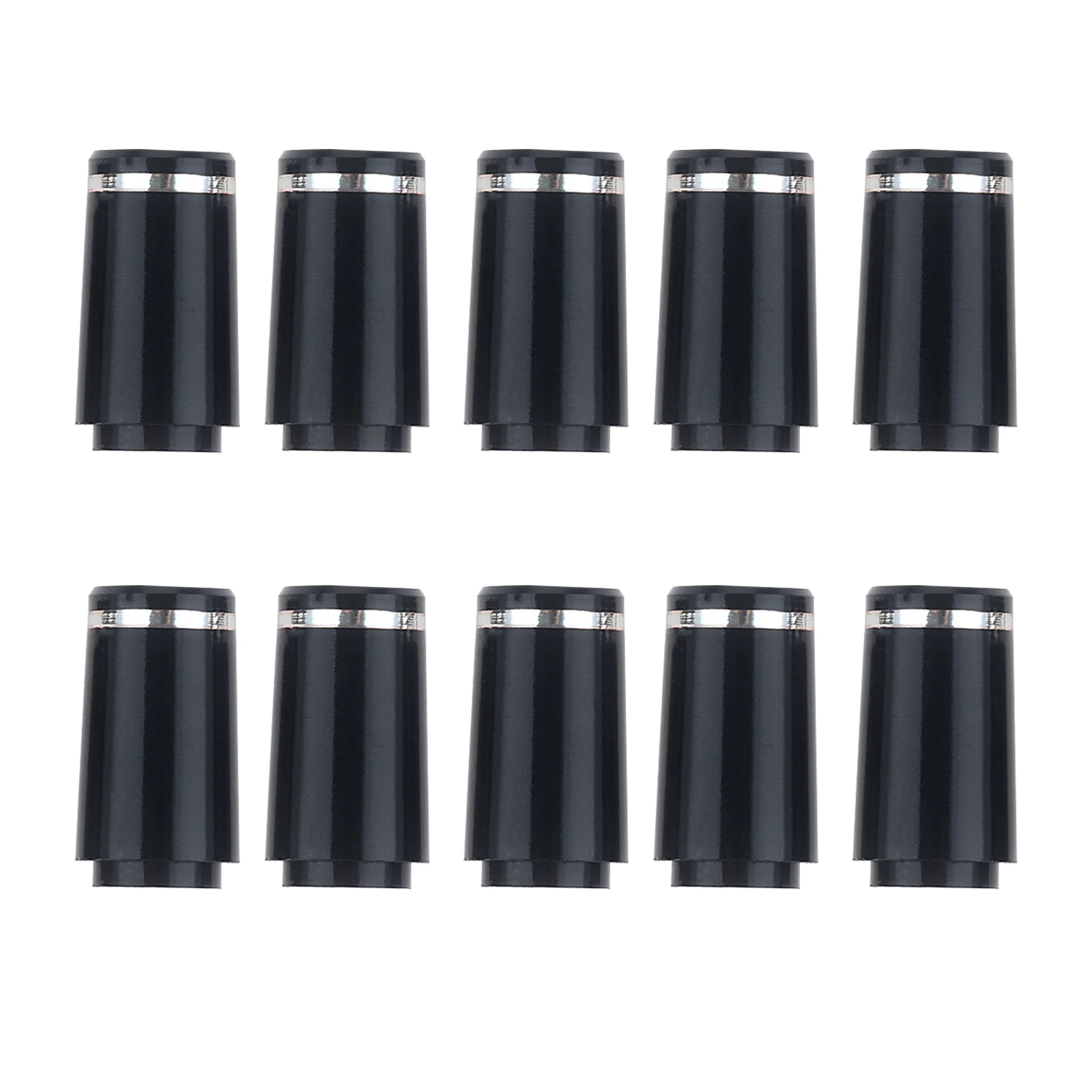 10 Pcs Tip Size 0.370 Golf Ferrules Black with One Silver Trim Ring 9.40*24.5*13.5mm Fit For Irons Shaft Golf Club Accessories
10 Pcs Tip Size 0.370 Golf Ferrules Black with One Silver Trim Ring 9.40*24.5*13.5mm Fit For Irons Shaft Golf Club Accessories