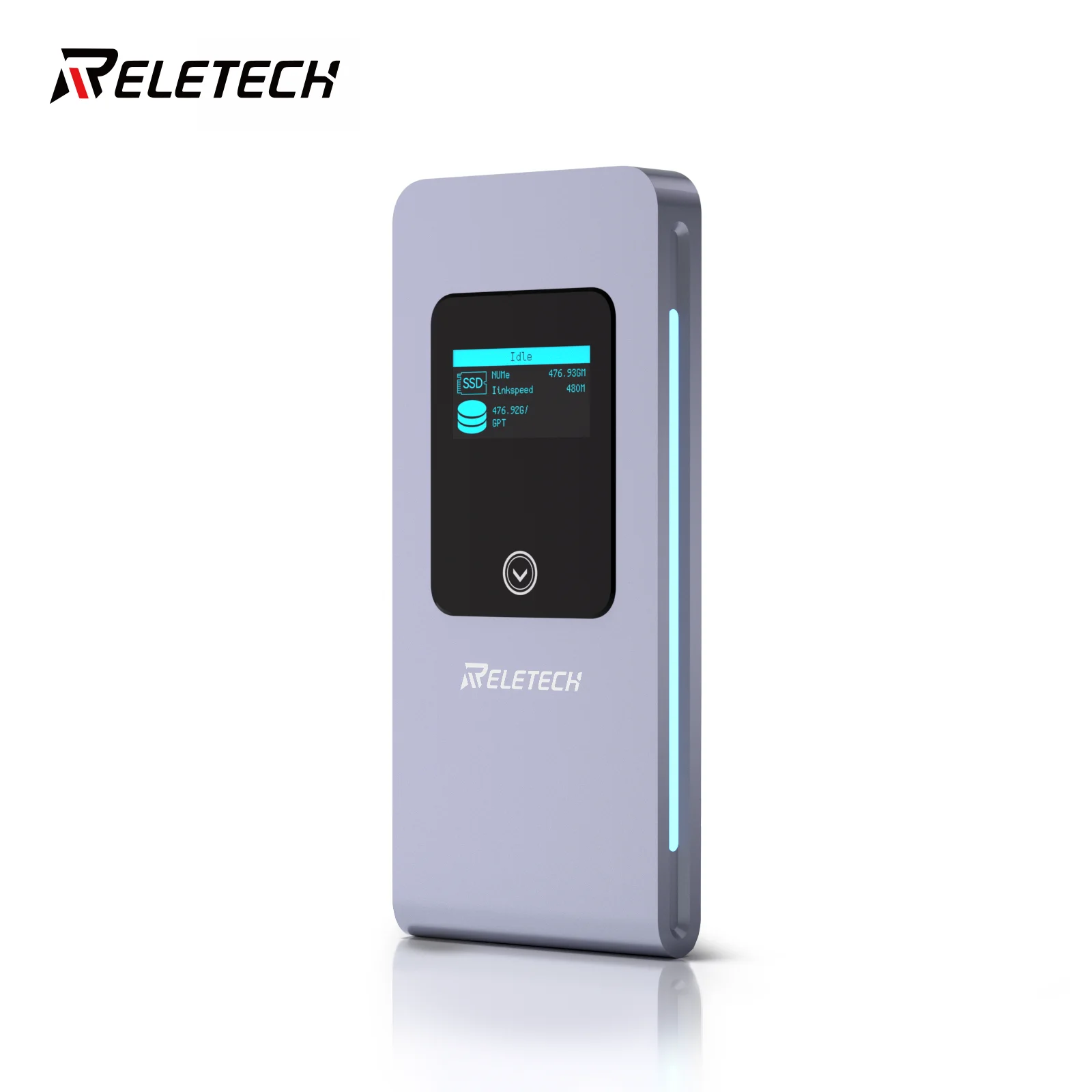 Reletech M2 NVMe SSD Enclosure 10Gbps PCIe USB Type C 3.2 Gen 2 Portable External Enclosure SSD Box
Reletech M2 NVMe SSD Enclosure 10Gbps PCIe USB Type C 3.2 Gen 2 Portable External Enclosure SSD Box