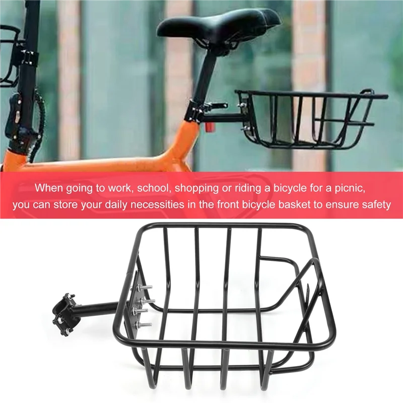XSXS-Wire Lift-Off Rear Basket Bicycle Rear Basket Iron Hanging Basket Thickened And Widened Bicycle Basket For Bicycles
XSXS-Wire Lift-Off Rear Basket Bicycle Rear Basket Iron Hanging Basket Thickened And Widened Bicycle Basket For Bicycles