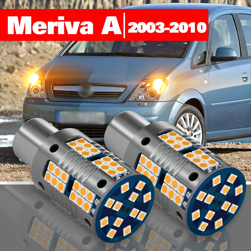 For Opel Meriva A 2003-2010 2pcs LED Turn Signal Light Accessories 2004 2005 2006 2007 2008 2009
For Opel Meriva A 2003-2010 2pcs LED Turn Signal Light Accessories 2004 2005 2006 2007 2008 2009