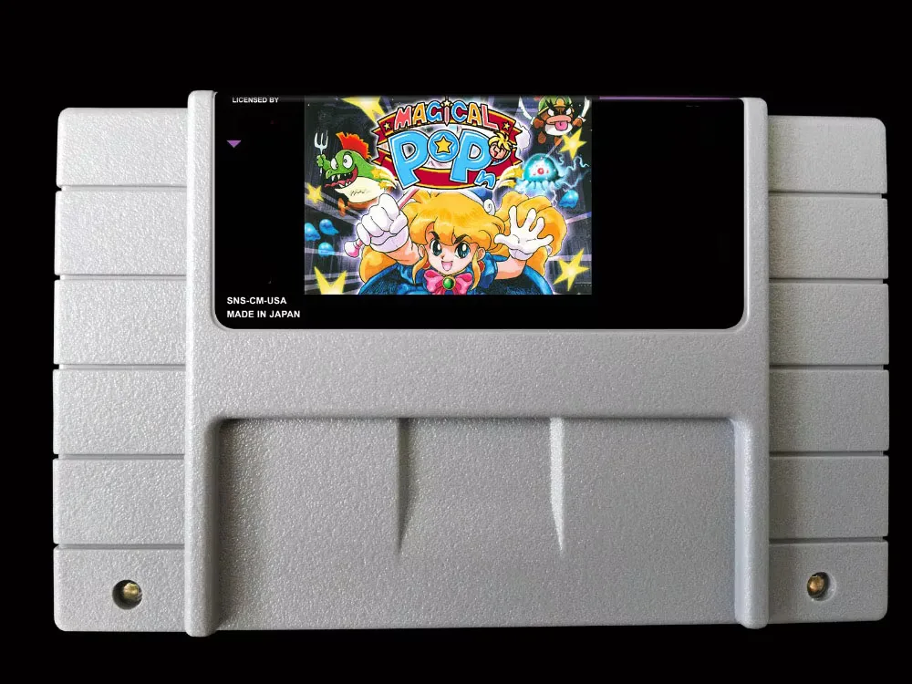 16-битные игры ** Волшебный поп (версия для США, английский перевод!! )
16-битные игры ** Волшебный поп (версия для США, английский перевод!! )