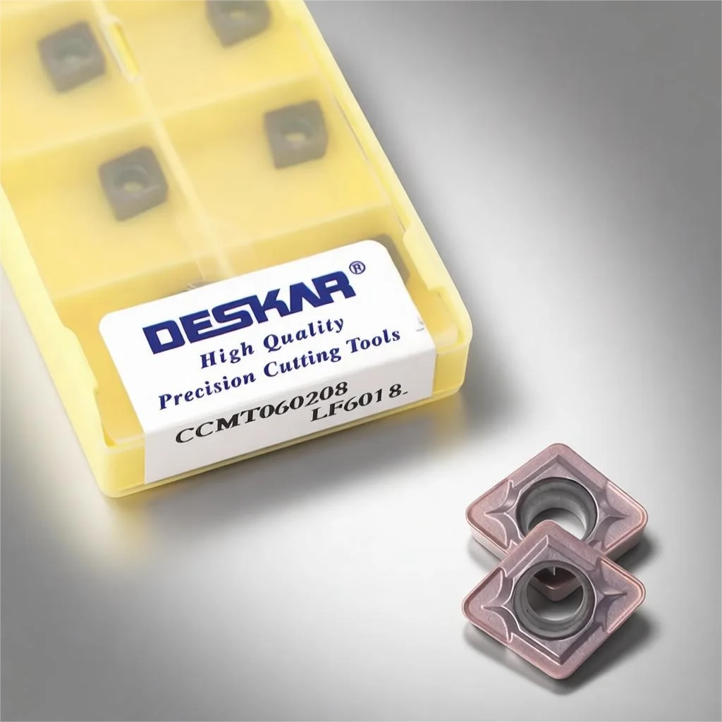 DESKAR CCMT09T304 CCMT09T308 LF6018 Internal Turning Tool Carbide Insert for Stainless Steel
DESKAR CCMT09T304 CCMT09T308 LF6018 Internal Turning Tool Carbide Insert for Stainless Steel