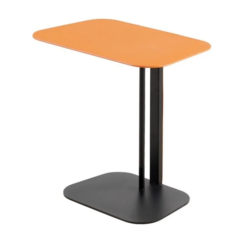 Saddle leather edge table, living room household coffee table, bedroom suspension rack
Saddle leather edge table, living room household coffee table, bedroom suspension rack