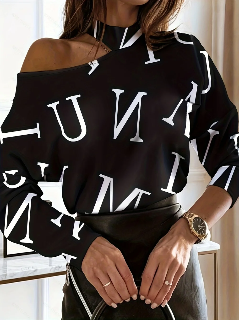 Plus Size Women Tops Sexy Off Shoulder Autumn T-shirts Casual Letter Print Long Sleeve Shirt Women O Neck Pullover Tops Fashion
Plus Size Women Tops Sexy Off Shoulder Autumn T-shirts Casual Letter Print Long Sleeve Shirt Women O Neck Pullover Tops Fashion