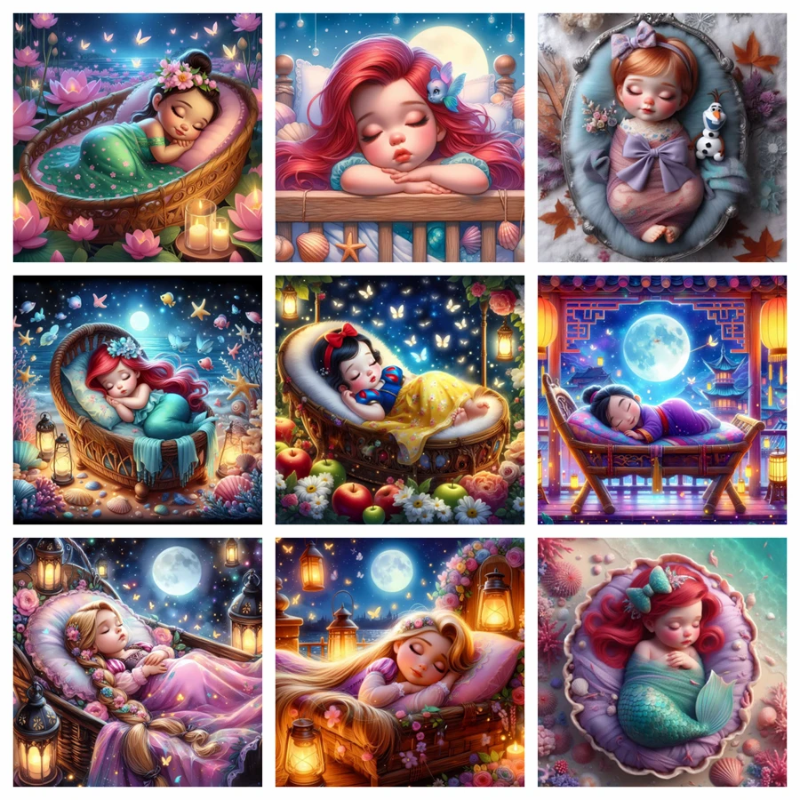 Disney 2024 New Diamond Painting Beauty And The Beast Cartoon Baby Princess Mosaic Rapunzel Mosaic Mermaid Alice Home Decor
Disney 2024 New Diamond Painting Beauty And The Beast Cartoon Baby Princess Mosaic Rapunzel Mosaic Mermaid Alice Home Decor