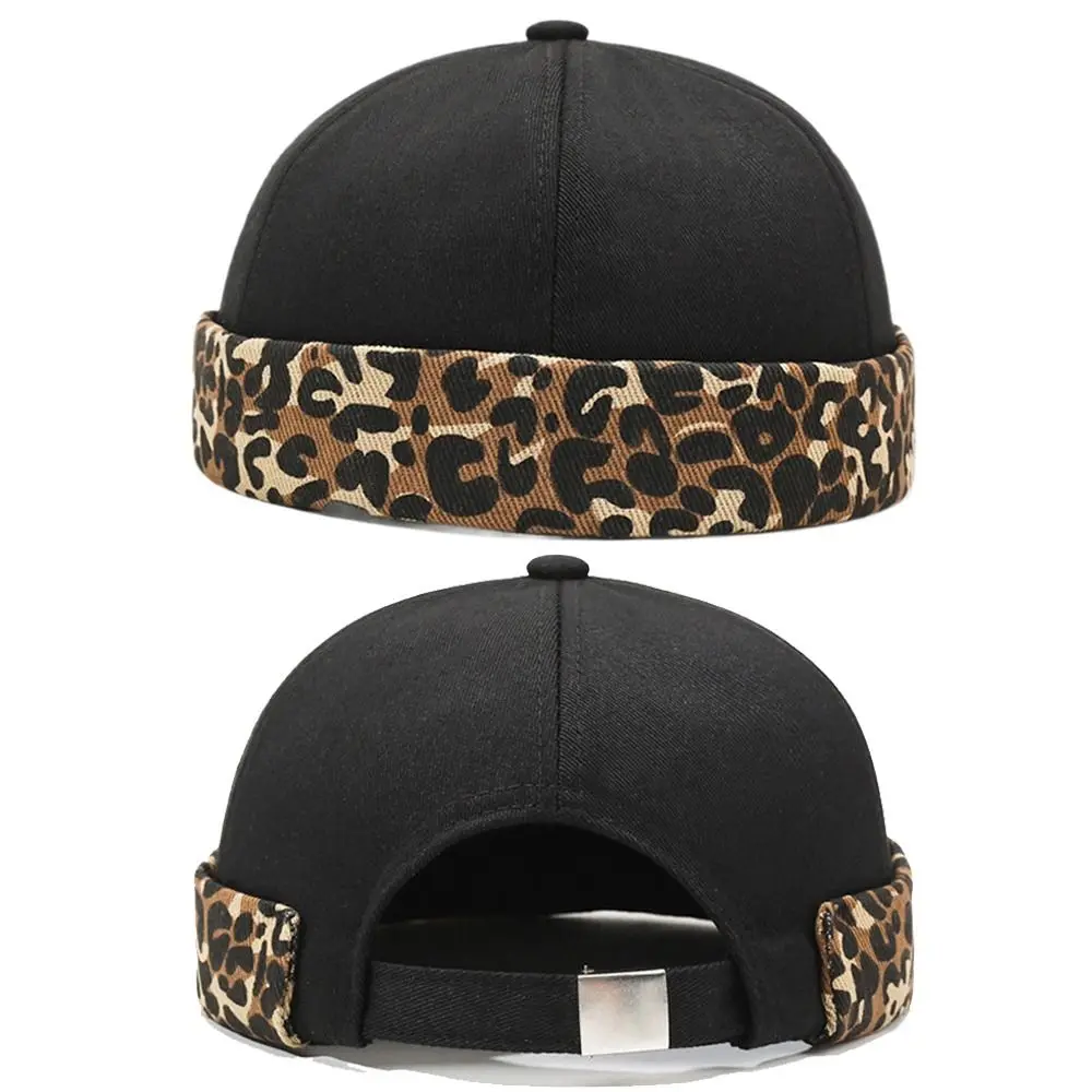 Retro Leopard Print Docker Beanie Solid Color Washed Cotton Brimless Cap Without Visor Hip Hop Hat Unisex
Retro Leopard Print Docker Beanie Solid Color Washed Cotton Brimless Cap Without Visor Hip Hop Hat Unisex