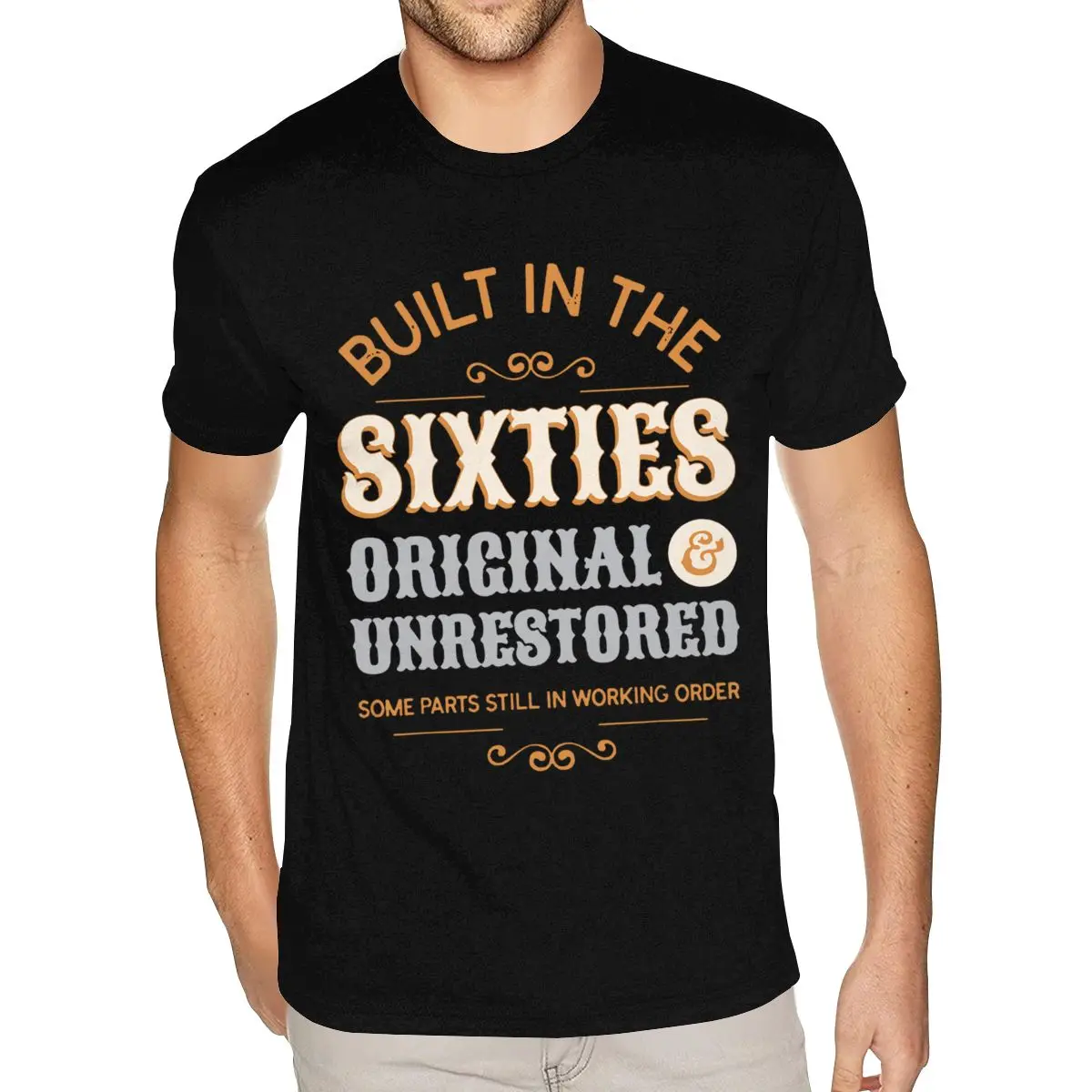 Short Sleeves O Neck Cotton Built In The Sixties Original Tee-Shirts Top Designer Male S T-Shirt
Short Sleeves O Neck Cotton Built In The Sixties Original Tee-Shirts Top Designer Male S T-Shirt