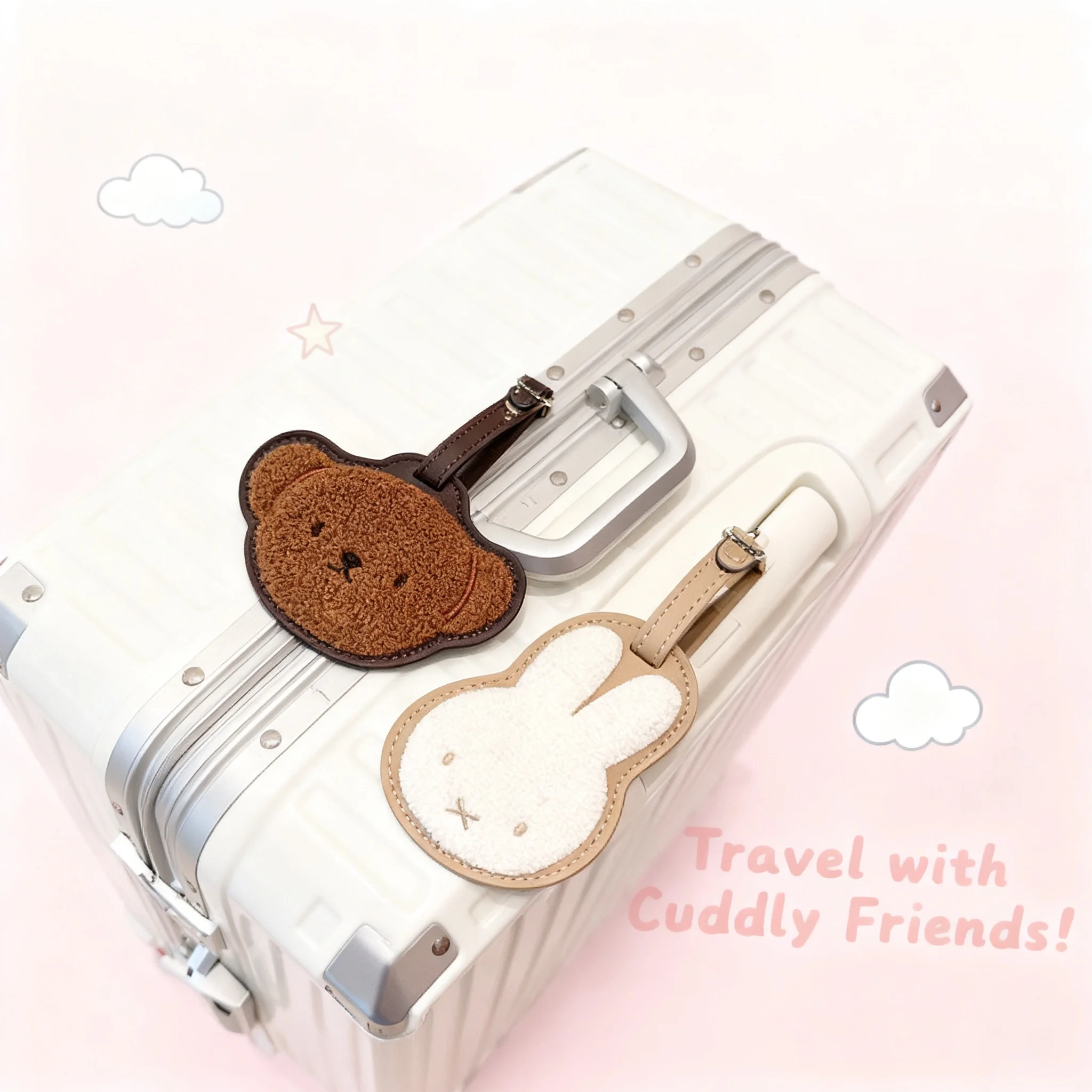 Miffy Boris Kawaii Embroidered Leather Luggage Tag Anti Loss Check in Name Hanging Identification Tag Cute
Miffy Boris Kawaii Embroidered Leather Luggage Tag Anti Loss Check in Name Hanging Identification Tag Cute