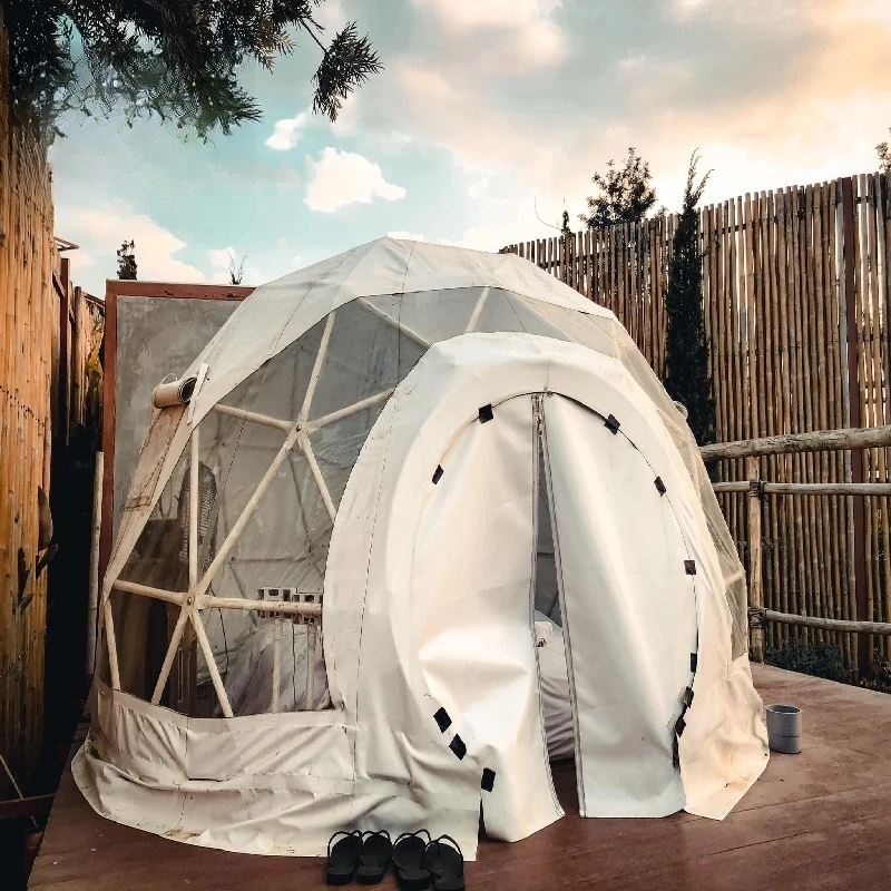 Canvas Dome Tents Soundproof Modular Geodesic Dome Tent for Event Exhibition Glamping Domos Para Pastel
Canvas Dome Tents Soundproof Modular Geodesic Dome Tent for Event Exhibition Glamping Domos Para Pastel