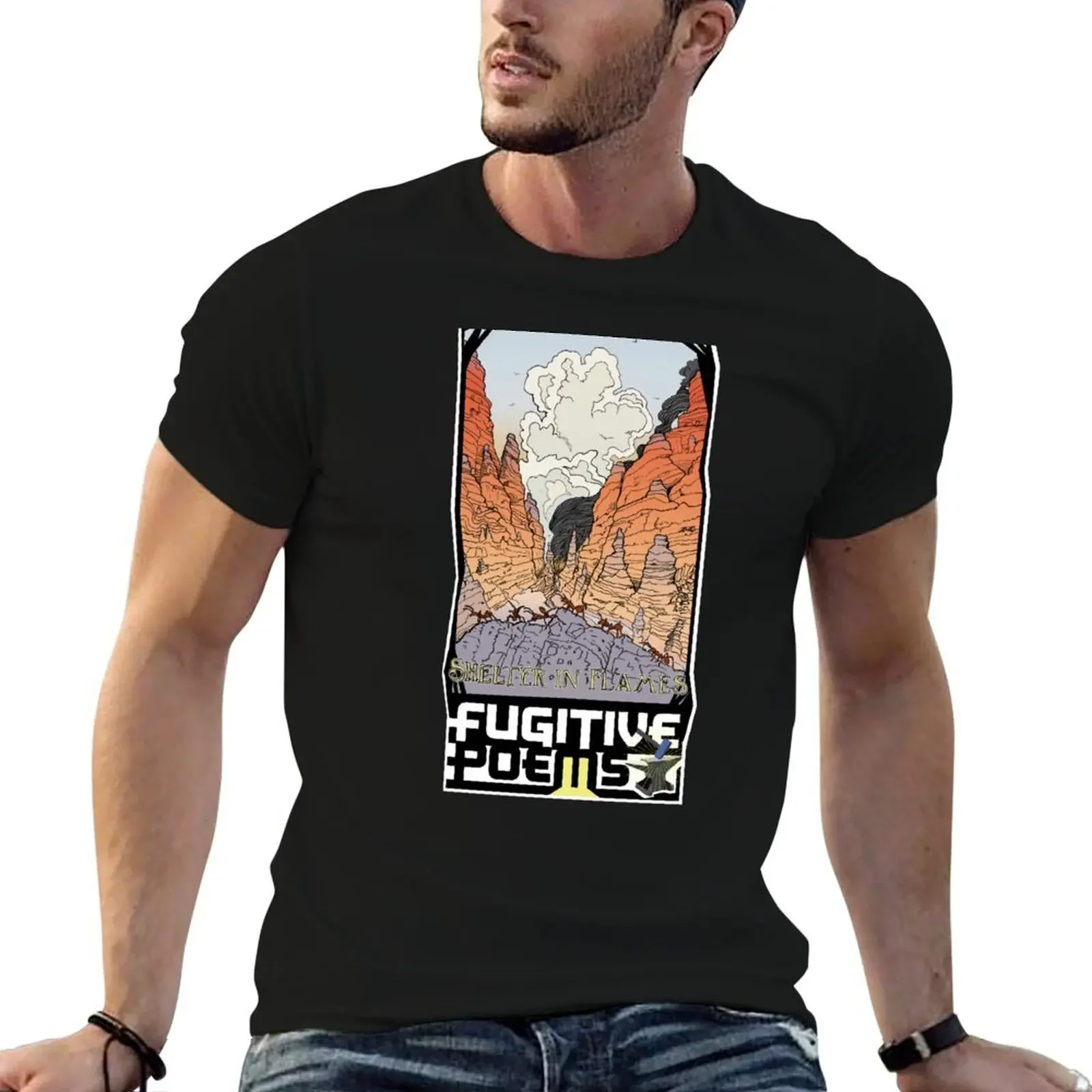 Shelter in Flames Cover, 2020 T-Shirt oversized t shirt croswit shirt man Men's t-shirts
Shelter in Flames Cover, 2020 T-Shirt oversized t shirt croswit shirt man Men's t-shirts