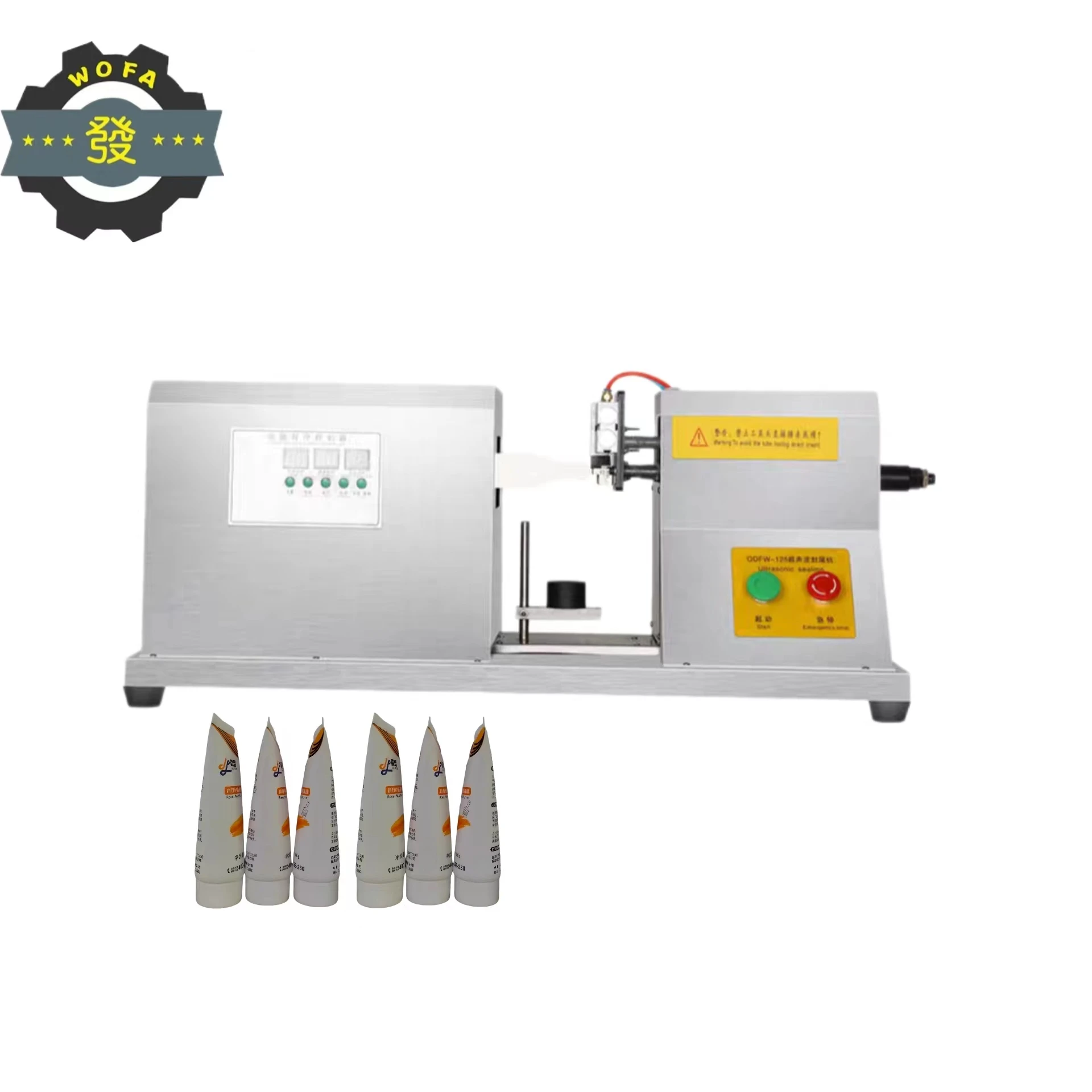 JH Small Toothpaste Desktop Ultrasonic Lami Soft Tube Sealer Cosmetic Cream Lotion Manual Plastic Tube Sealing Machine
JH Small Toothpaste Desktop Ultrasonic Lami Soft Tube Sealer Cosmetic Cream Lotion Manual Plastic Tube Sealing Machine