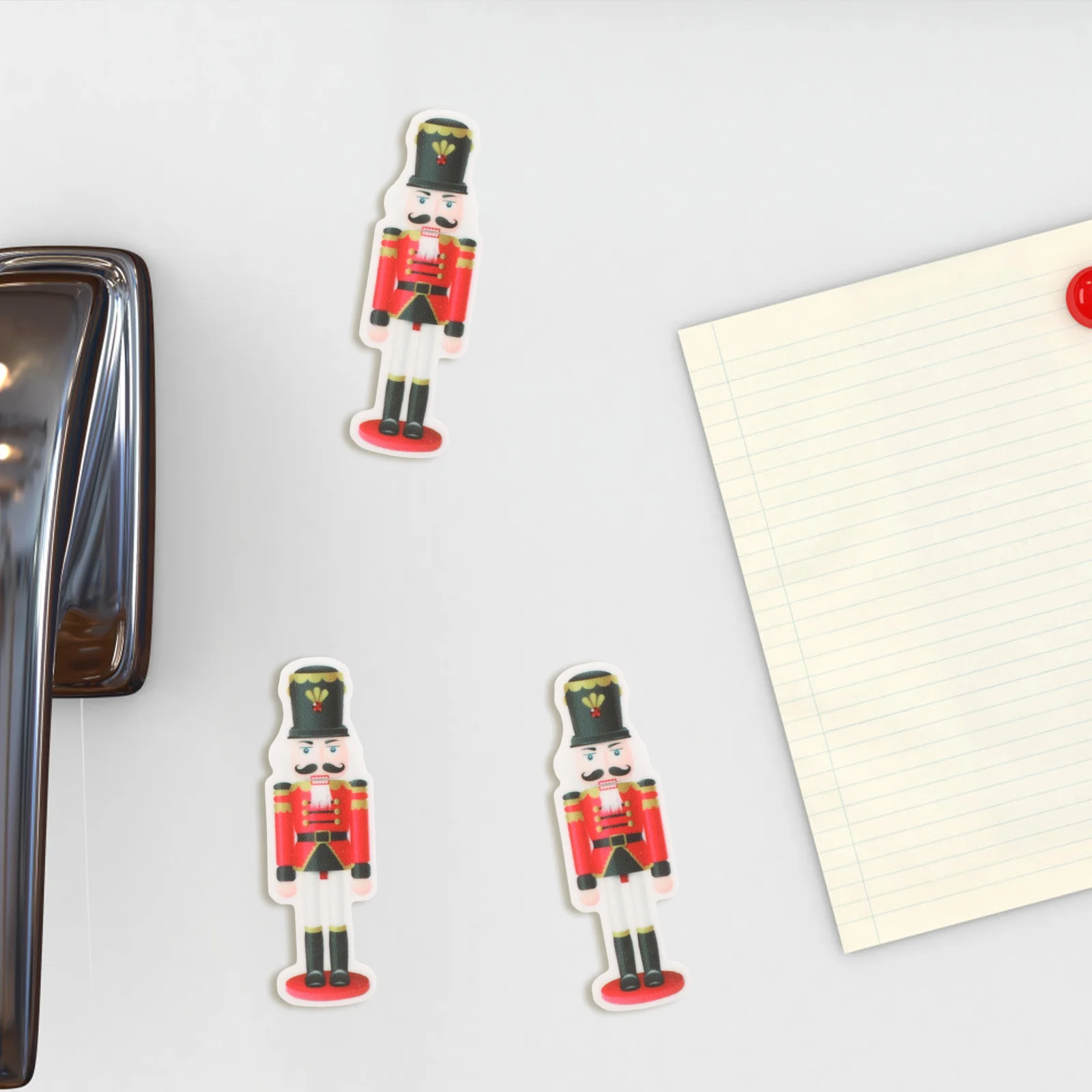 10Pcs Fridge Stickers Nutcracker Theme Reusable Resin Holiday Decor for Refrigerator Door Cabinet Metal Surfaces Christmas
10Pcs Fridge Stickers Nutcracker Theme Reusable Resin Holiday Decor for Refrigerator Door Cabinet Metal Surfaces Christmas