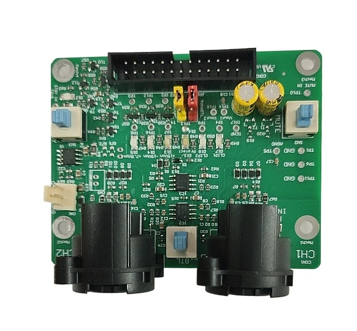 Плата усилителя мощности S-PRO2, плата входного интерфейса
Плата усилителя мощности S-PRO2, плата входного интерфейса