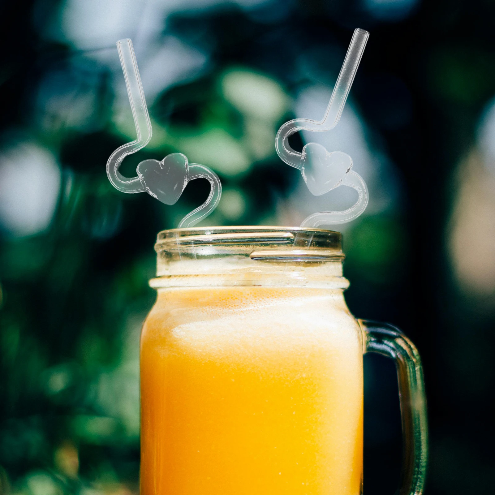 2pcs Couple Straws Heart Shaped Clear Glass Drinking Transparent Reusable Wedding Party Cocktail Juices Smoothies
2pcs Couple Straws Heart Shaped Clear Glass Drinking Transparent Reusable Wedding Party Cocktail Juices Smoothies