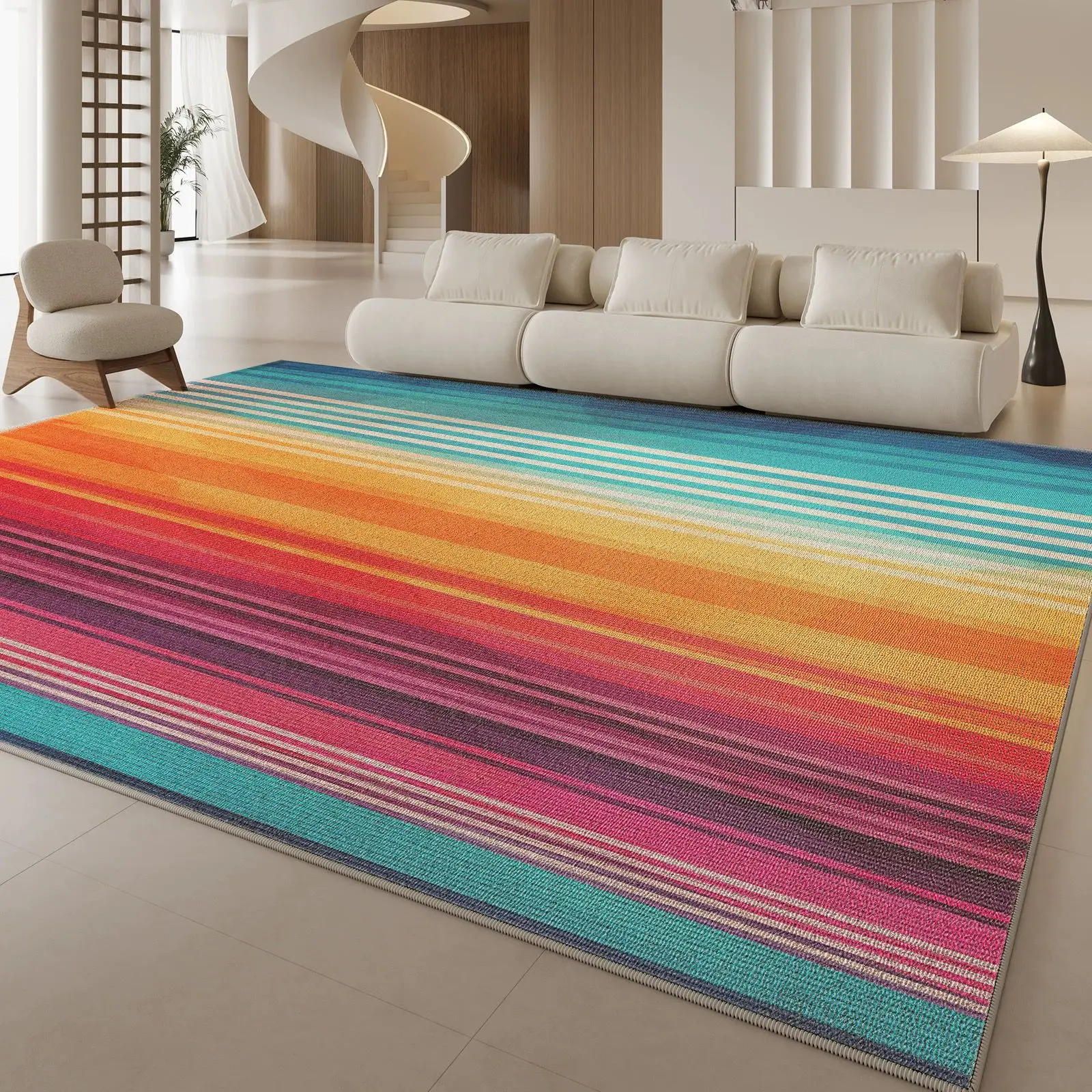 VIKAMA Modern Instagram Style Loop-pile Carpet Giant Area Floor Mat for Bedroom Sofa Living Room Soft Rug Soundproof Home Decor
VIKAMA Modern Instagram Style Loop-pile Carpet Giant Area Floor Mat for Bedroom Sofa Living Room Soft Rug Soundproof Home Decor