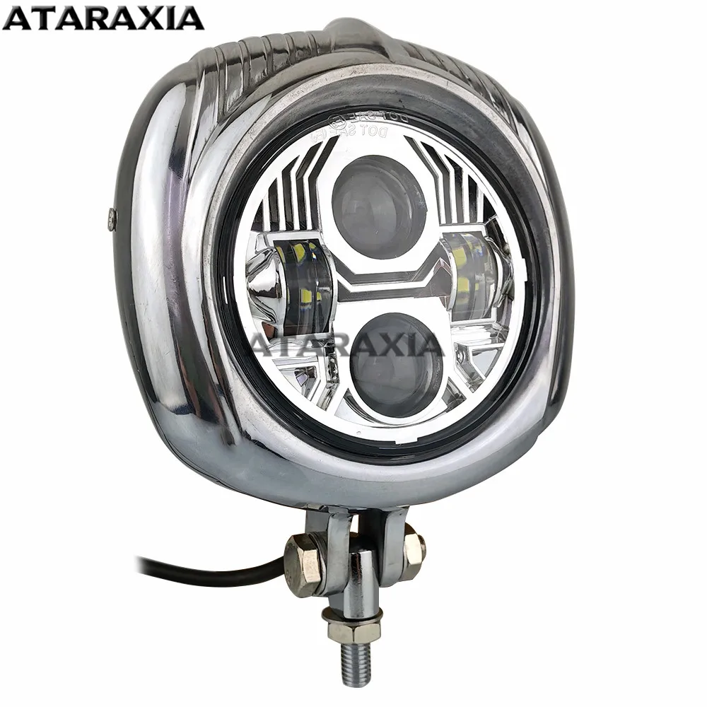 LED Headlamp Motorcycle Custom Vintage 4.5" LED Headlight Spot Lamp lighting Fog Light Auxiliary Light For Harley Softail Choppe
LED Headlamp Motorcycle Custom Vintage 4.5" LED Headlight Spot Lamp lighting Fog Light Auxiliary Light For Harley Softail Choppe