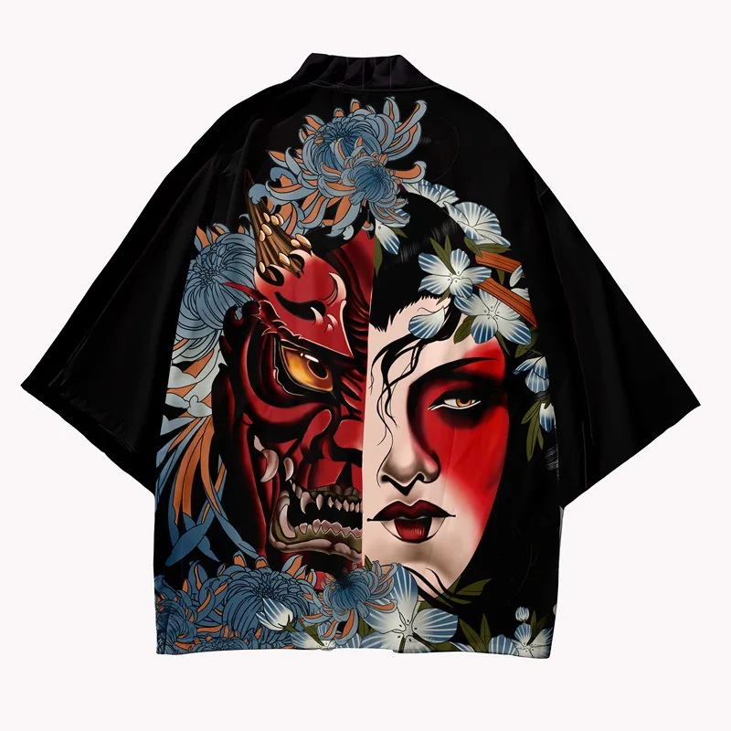 Men's Kimono Cardigan Japanese Men Yukata Harakuju Asian Japanese Clothes Samurai Costume Anime Kimono Streetwear Haori Male
Men's Kimono Cardigan Japanese Men Yukata Harakuju Asian Japanese Clothes Samurai Costume Anime Kimono Streetwear Haori Male