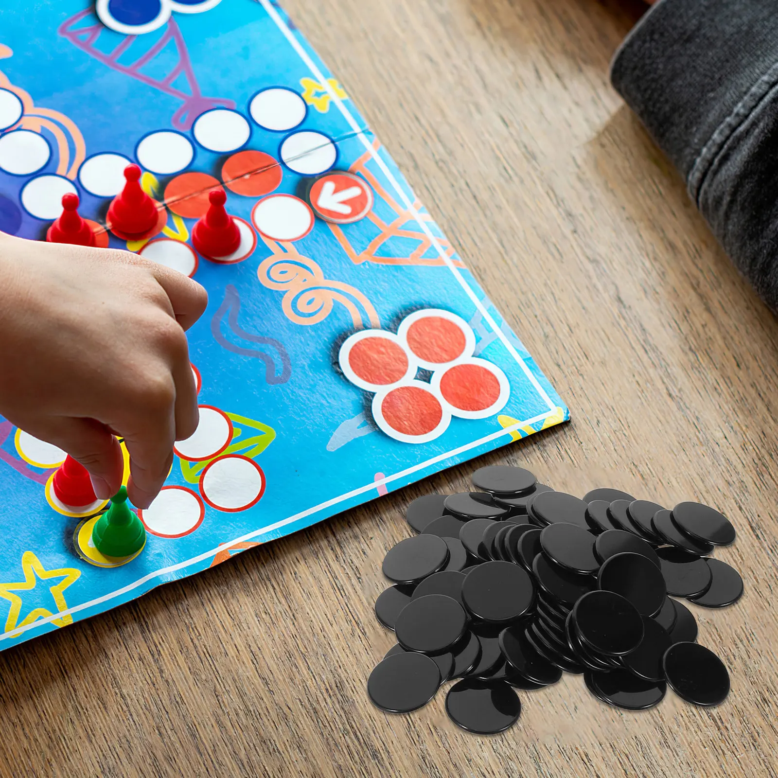 200Pcs Plastic Bingo Chips 19mm Round Blank Counting Chips for Classroom Math Poker Group Game Night Counting Plastic Markers
200Pcs Plastic Bingo Chips 19mm Round Blank Counting Chips for Classroom Math Poker Group Game Night Counting Plastic Markers