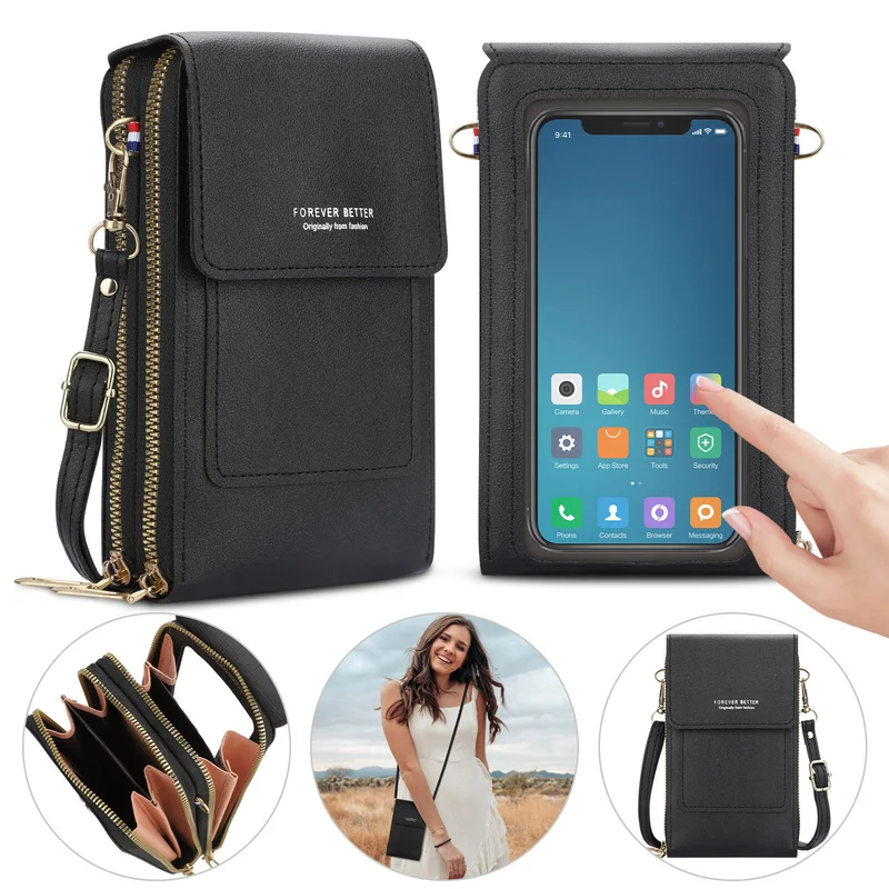 New Multi Functional Women Bag Touch Screen Mobile Bag Wallet Casual Fashion Outdoor Shoulder Messenger Bags for Women 2025
New Multi Functional Women Bag Touch Screen Mobile Bag Wallet Casual Fashion Outdoor Shoulder Messenger Bags for Women 2025