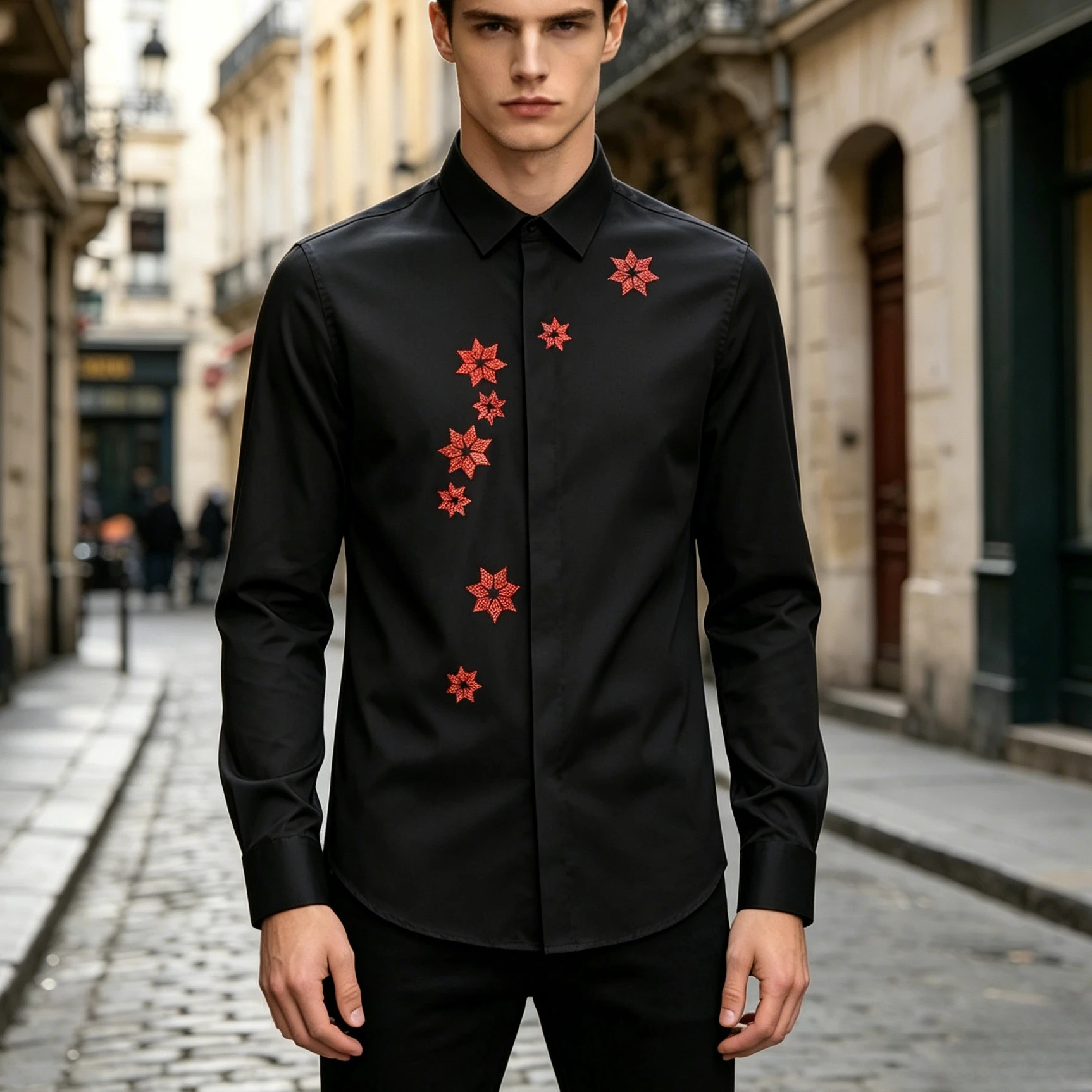 New Star Rhinestone Long Sleeve Shirts Men Slim Fit Casual Business Dress Shirt Fashion Banquet Stage Party Performance Costumes
New Star Rhinestone Long Sleeve Shirts Men Slim Fit Casual Business Dress Shirt Fashion Banquet Stage Party Performance Costumes