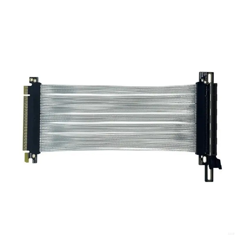 896F Enhances PCIE5.0 X16 Extension Cable Aluminum Foils Mylars Shielding for Protect
896F Enhances PCIE5.0 X16 Extension Cable Aluminum Foils Mylars Shielding for Protect