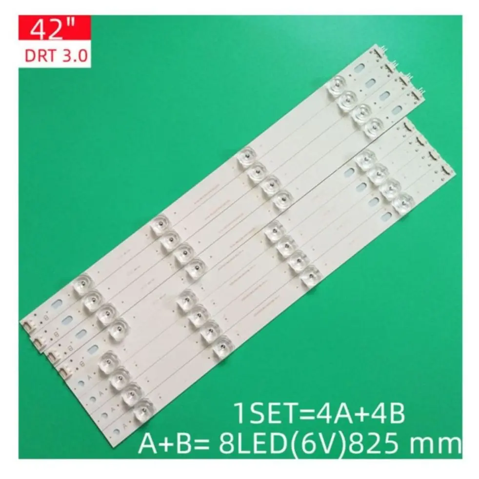 40 pcs. = 5 us LED roving LED strips for illuminating 42" 42LF5610 42LB561V 42LF580V 42LF5800 TV
40 pcs. = 5 us LED roving LED strips for illuminating 42" 42LF5610 42LB561V 42LF580V 42LF5800 TV