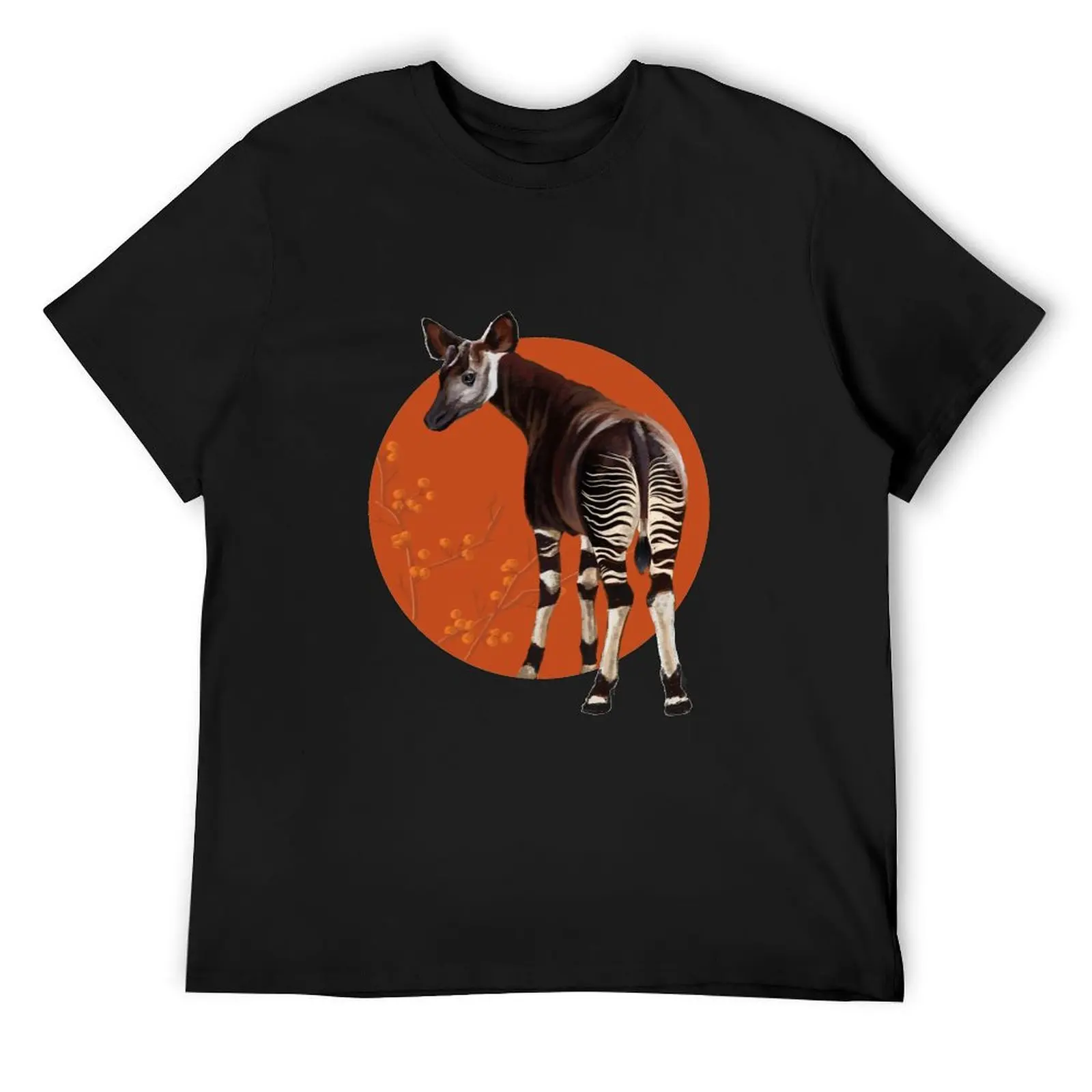 Okapi T-Shirt clothes summer tops boys animal print valentines clothes men t shirts high quality
Okapi T-Shirt clothes summer tops boys animal print valentines clothes men t shirts high quality