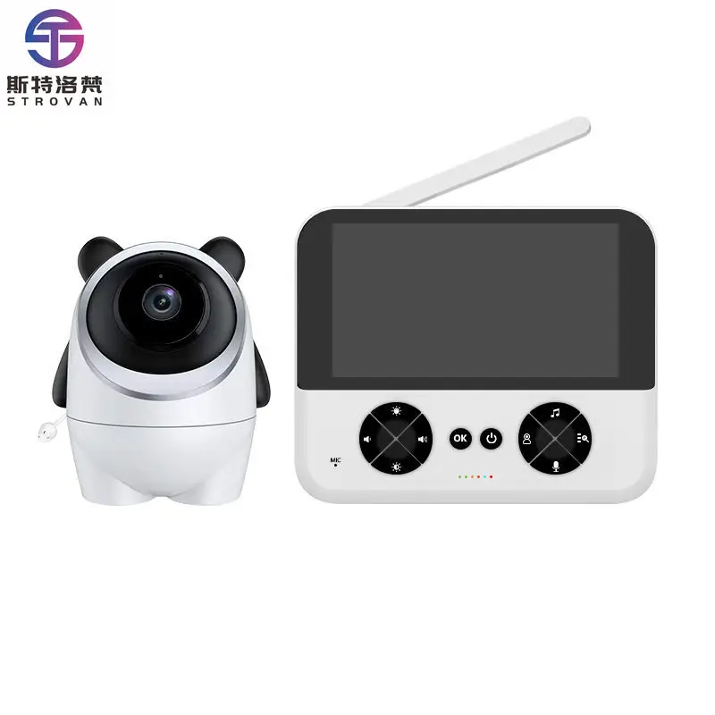 No WiFi Baby 4.3" Screen Pan-Tilt Video Upgrade with Camera and Audio, Night Vision, , 2-Way Talk, 6 Lullabies
No WiFi Baby 4.3" Screen Pan-Tilt Video Upgrade with Camera and Audio, Night Vision, , 2-Way Talk, 6 Lullabies