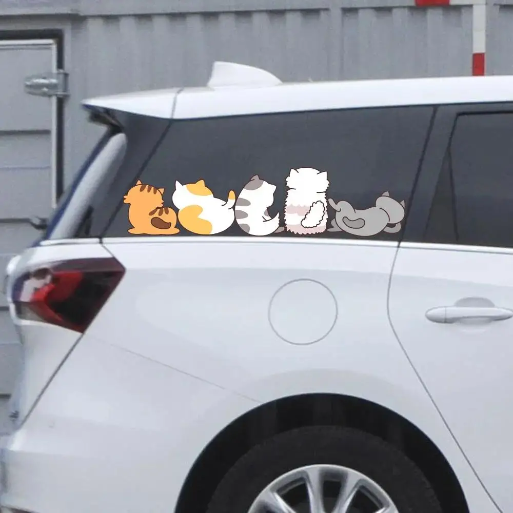 1 комплект милых мультяшных наклеек с котиками из водонепроницаемой виниловой пленки для мотоциклов, автомобилей, окон, бамперов и декора кузова
1 комплект милых мультяшных наклеек с котиками из водонепроницаемой виниловой пленки для мотоциклов, автомобилей, окон, бамперов и декора кузова
