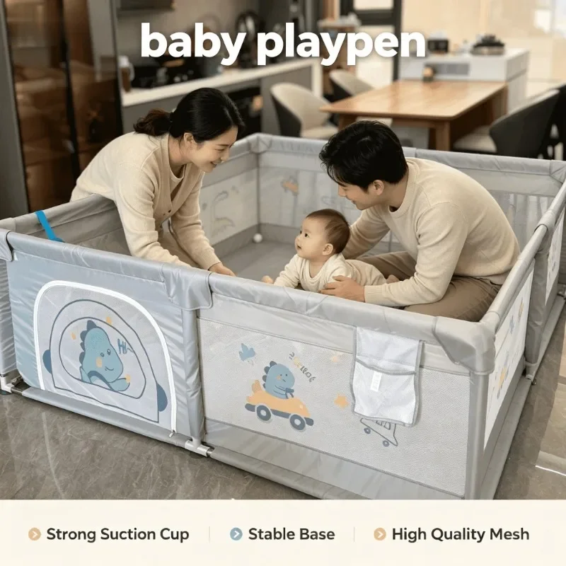 Indoor Outdoor Foldable Portable 8 Panel Easy Setup Safety Gate Child Pet Barrier Baby Playpen Play Yard Baby Bed Rail Guard
Indoor Outdoor Foldable Portable 8 Panel Easy Setup Safety Gate Child Pet Barrier Baby Playpen Play Yard Baby Bed Rail Guard