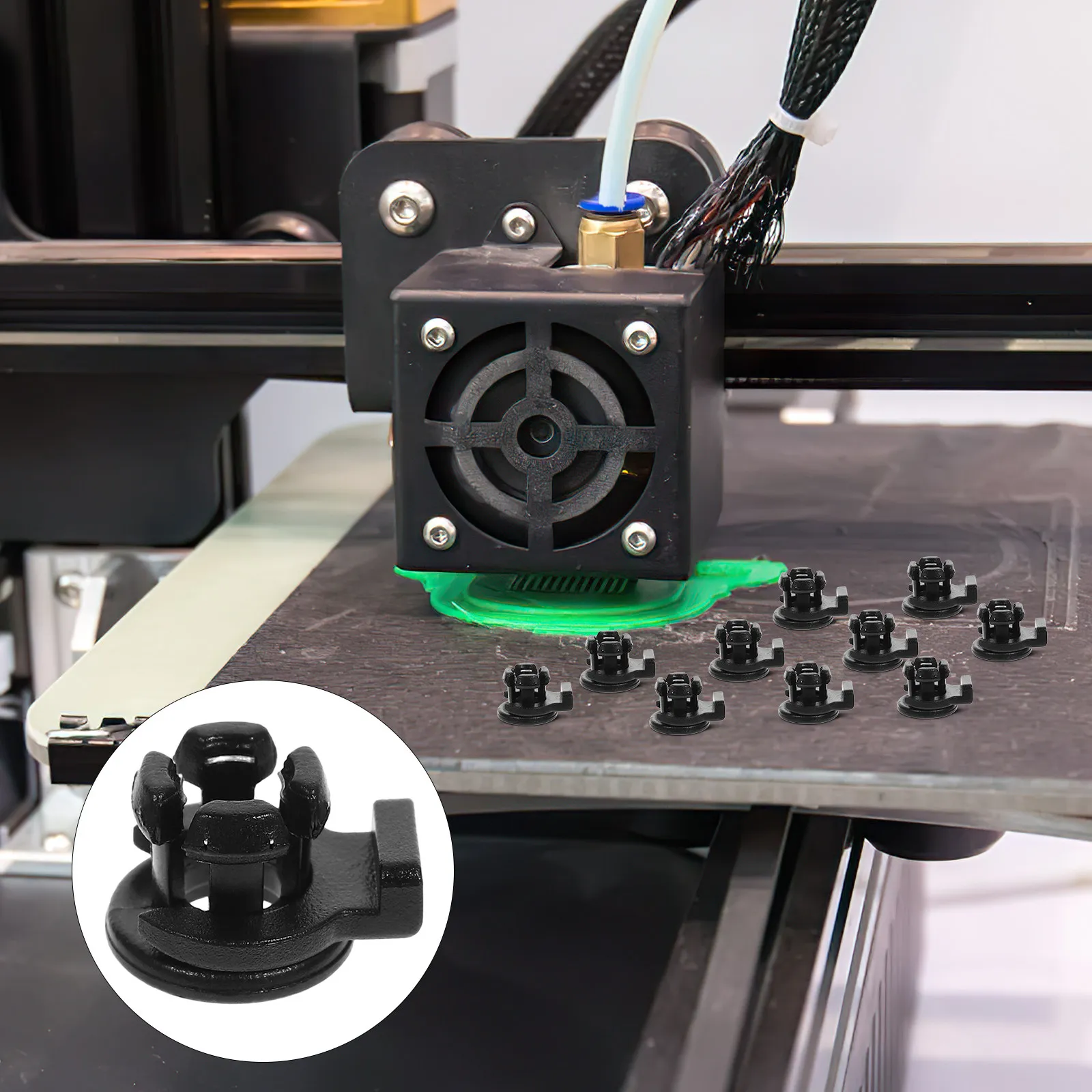 1 set 1 Set 3D Printer Tube Clamps Hotend Connector For 3D Printing Parts Plastic Fittings Locking Clips Quick Connector Fixing
1 set 1 Set 3D Printer Tube Clamps Hotend Connector For 3D Printing Parts Plastic Fittings Locking Clips Quick Connector Fixing