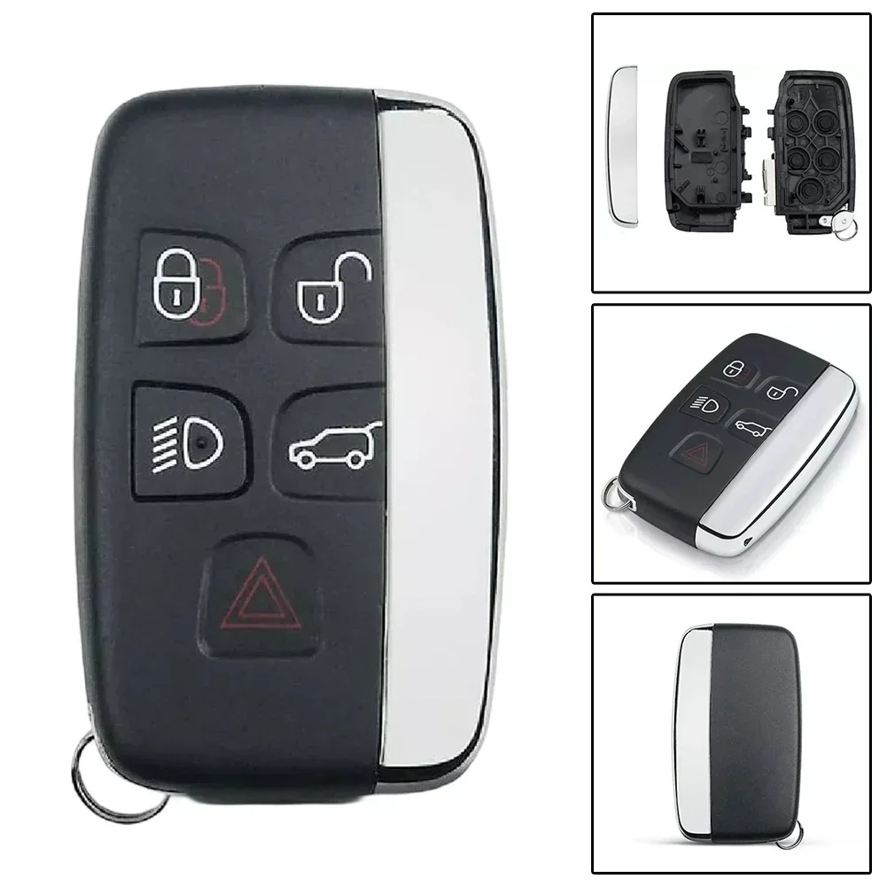 Car Replacement 5 Button Remote Key Fob Case Shell For Land Rover For Range Rover ABS+Metal Key Fob Case Shell Car Accessories
Car Replacement 5 Button Remote Key Fob Case Shell For Land Rover For Range Rover ABS+Metal Key Fob Case Shell Car Accessories