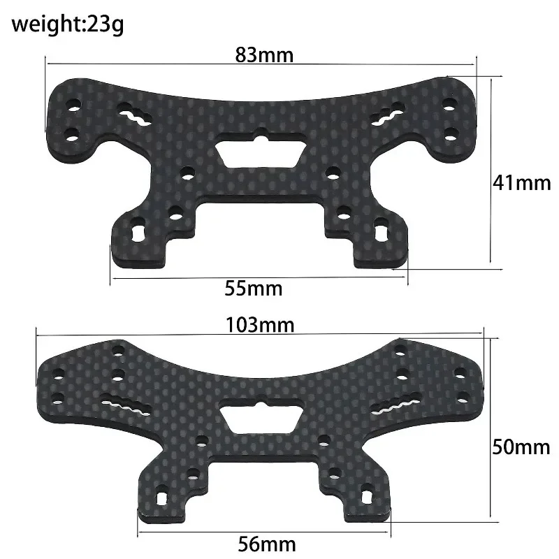 LC RACING 1/10 PTG-2 accessory C8035 carbon fiber front shock mount
LC RACING 1/10 PTG-2 accessory C8035 carbon fiber front shock mount