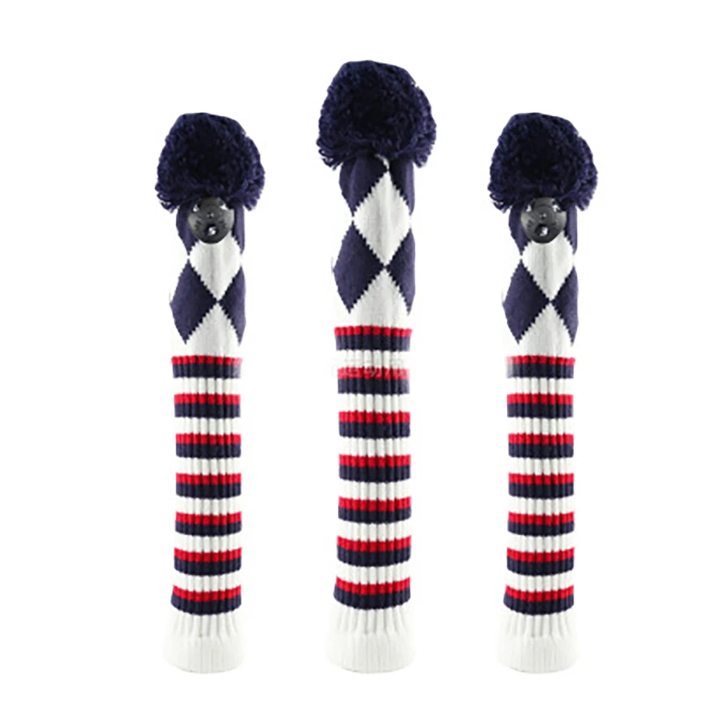 3pcs/set No.1 3 5 UT Golf Knitted Wood Head Cover Knitted Golf Driver Fairway Wood Headcovers Golf Club Protective Sleeve Sock
3pcs/set No.1 3 5 UT Golf Knitted Wood Head Cover Knitted Golf Driver Fairway Wood Headcovers Golf Club Protective Sleeve Sock