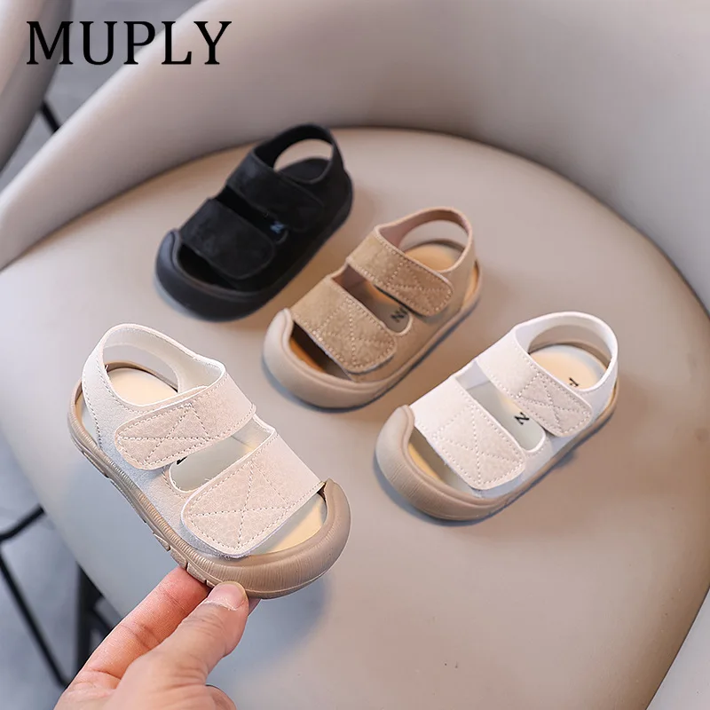 Anti-collision Baby Shoes Simple Baby Girl Baotou Sandals Walking Shoes Baby Soft Soles Comfortable Boys Beach Shoes 3 Years Old
Anti-collision Baby Shoes Simple Baby Girl Baotou Sandals Walking Shoes Baby Soft Soles Comfortable Boys Beach Shoes 3 Years Old