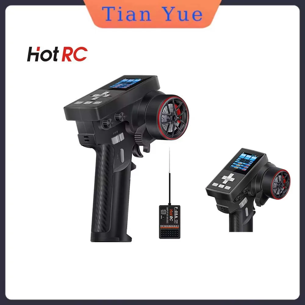 NEW HotRC CT-8B 8-Channel 2.4GHz Radio Transmitter with F-08A Receiver 300M Range for RC Car Boat Robot Control
NEW HotRC CT-8B 8-Channel 2.4GHz Radio Transmitter with F-08A Receiver 300M Range for RC Car Boat Robot Control