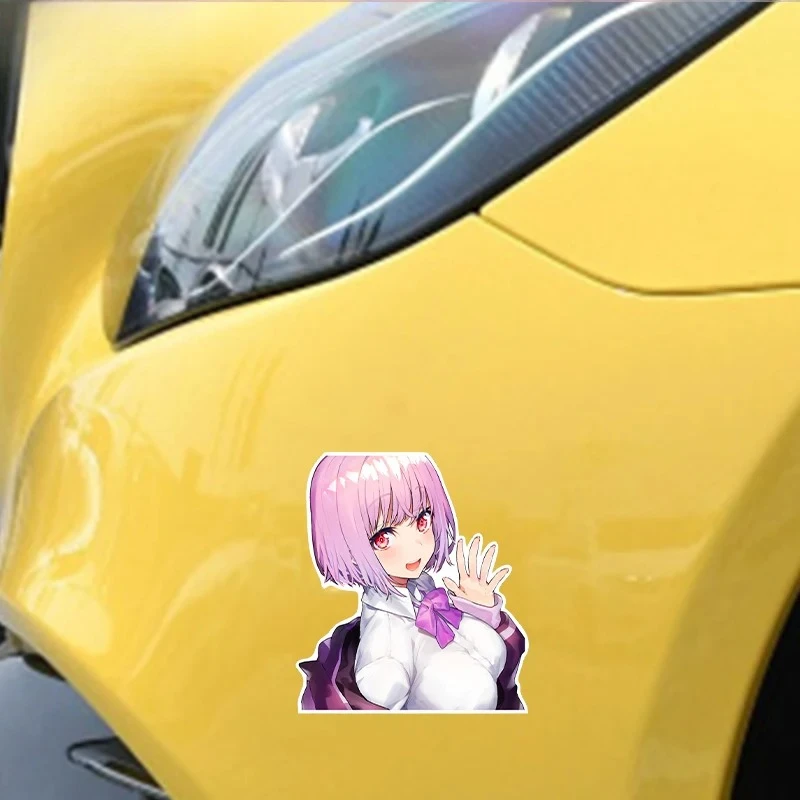 JDM Anime Girl Reflective Waterproof Vinyl Sticker, Cute Cartoon Decal for Car & Motorcycle Exterior Decor
JDM Anime Girl Reflective Waterproof Vinyl Sticker, Cute Cartoon Decal for Car & Motorcycle Exterior Decor