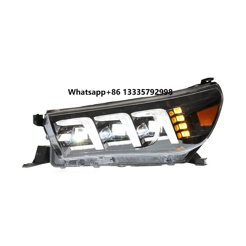 HOT in ME Car LED Headlight for Toyota HILUX REVO 15-20 Headlight Assembly Retrofit LED DRL VIGO Directly Factory
HOT in ME Car LED Headlight for Toyota HILUX REVO 15-20 Headlight Assembly Retrofit LED DRL VIGO Directly Factory