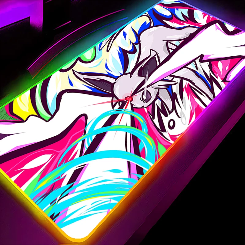 Natural Rubber LED Mouse Pad Gaming Gamer Keyboard Desk Mat Table Carpet RGB Mousepad Pokemon 90x40cm Backlight For Computer CS
Natural Rubber LED Mouse Pad Gaming Gamer Keyboard Desk Mat Table Carpet RGB Mousepad Pokemon 90x40cm Backlight For Computer CS