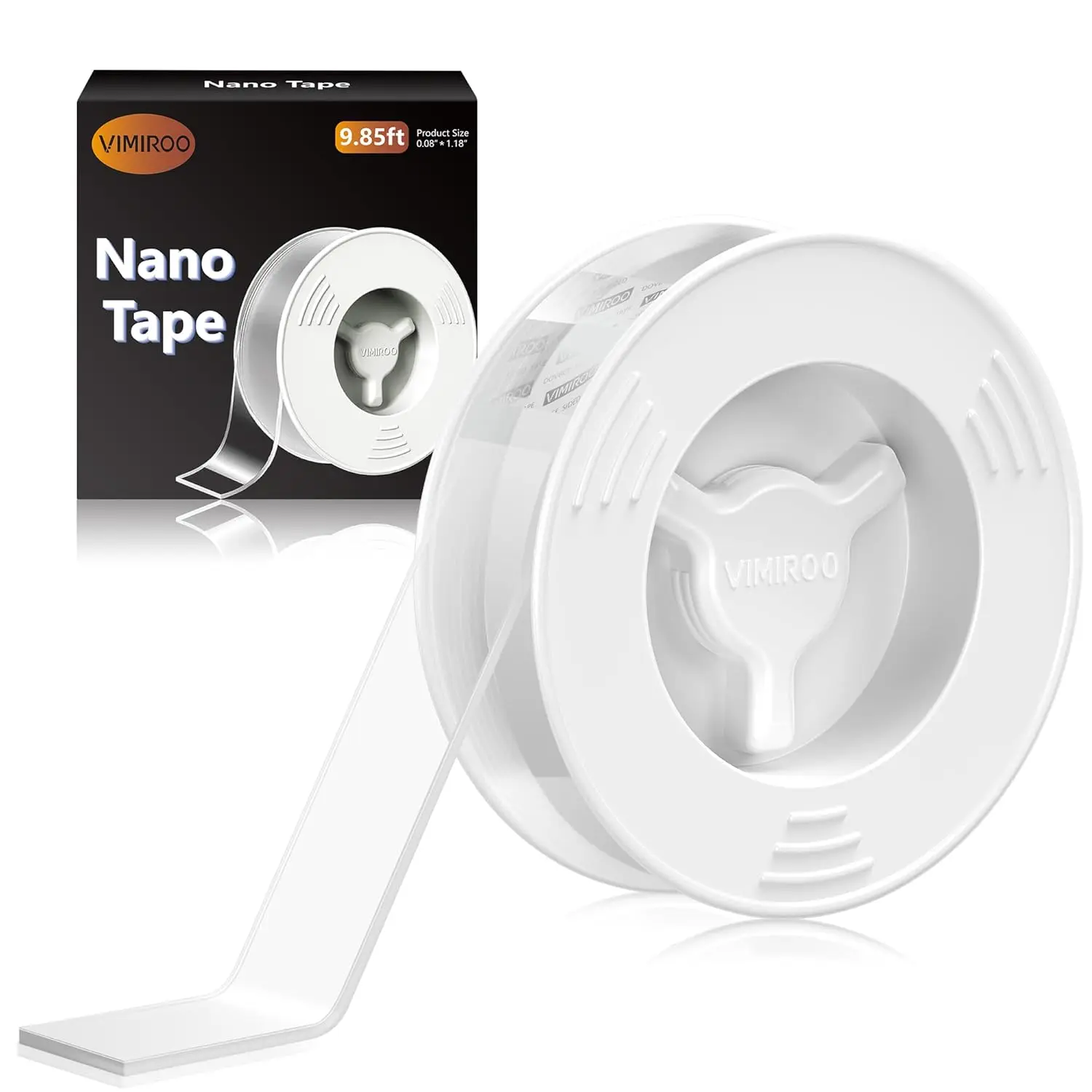 Double Sided Tape Heavy Duty Removable 9.85FT, Extra Large Nano Clear Mounting Tape for Picture Hanging, Wall, Poster, Carpet
Double Sided Tape Heavy Duty Removable 9.85FT, Extra Large Nano Clear Mounting Tape for Picture Hanging, Wall, Poster, Carpet