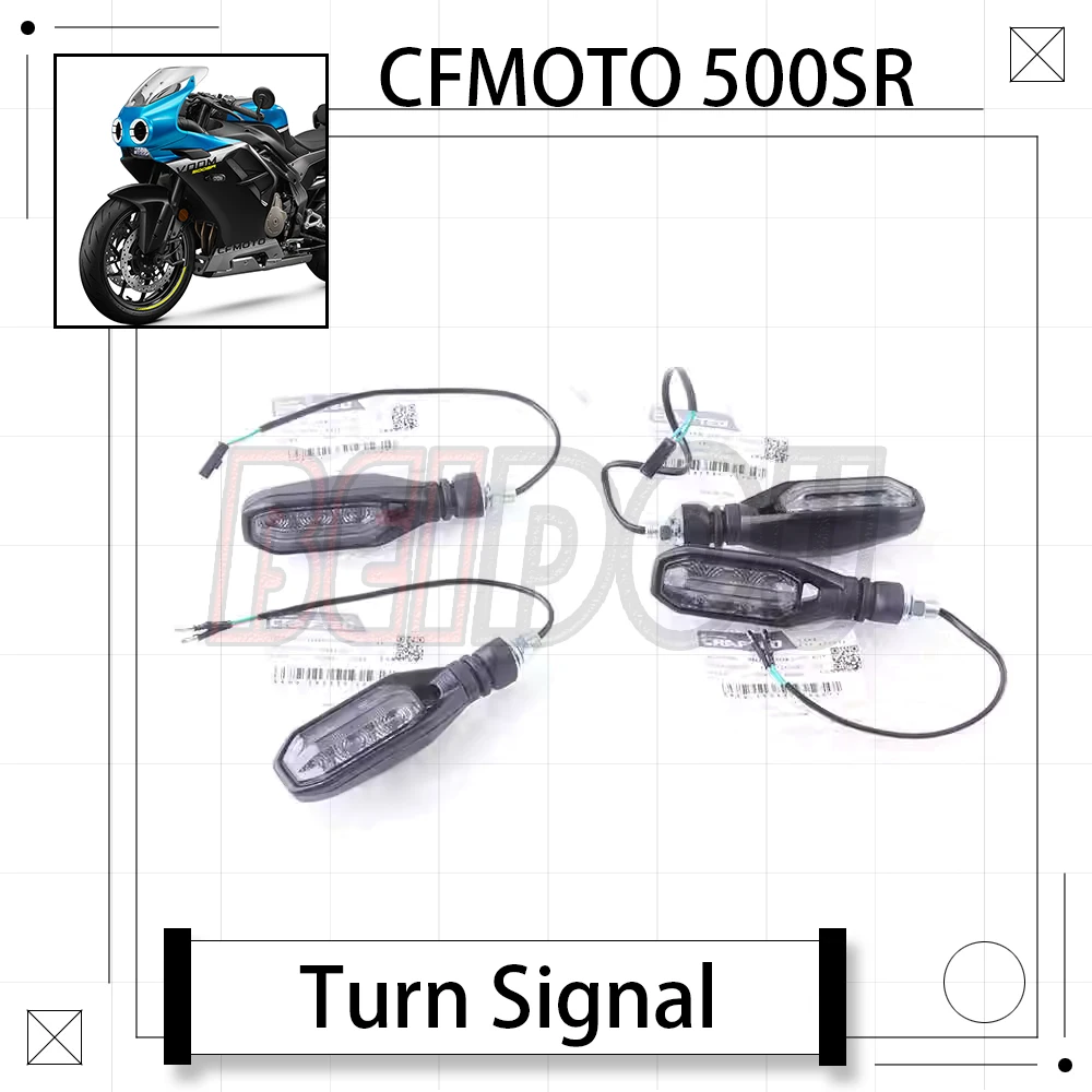For CFMOTO 500SR SR500 500SRR Motorcycle Original Front Left Front Right Turn Signal Rear Turn Signal Indicator
For CFMOTO 500SR SR500 500SRR Motorcycle Original Front Left Front Right Turn Signal Rear Turn Signal Indicator