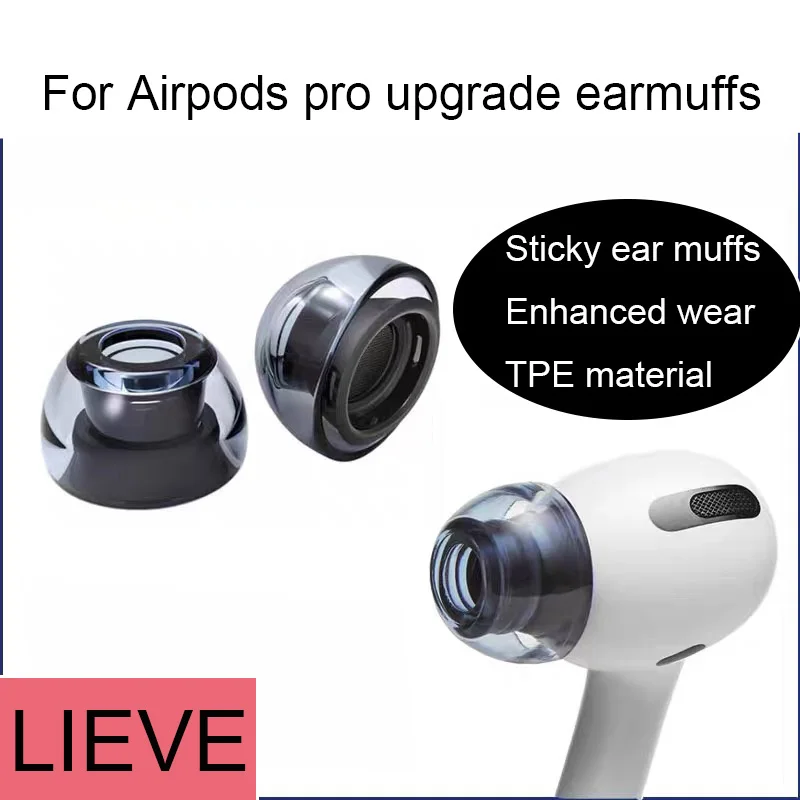 1PairTPE Transparent Latex Earmuffs For Apple Airpods Pro Earphone Cover Airpods Pro2 Soundproof Earplug Accessories
1PairTPE Transparent Latex Earmuffs For Apple Airpods Pro Earphone Cover Airpods Pro2 Soundproof Earplug Accessories