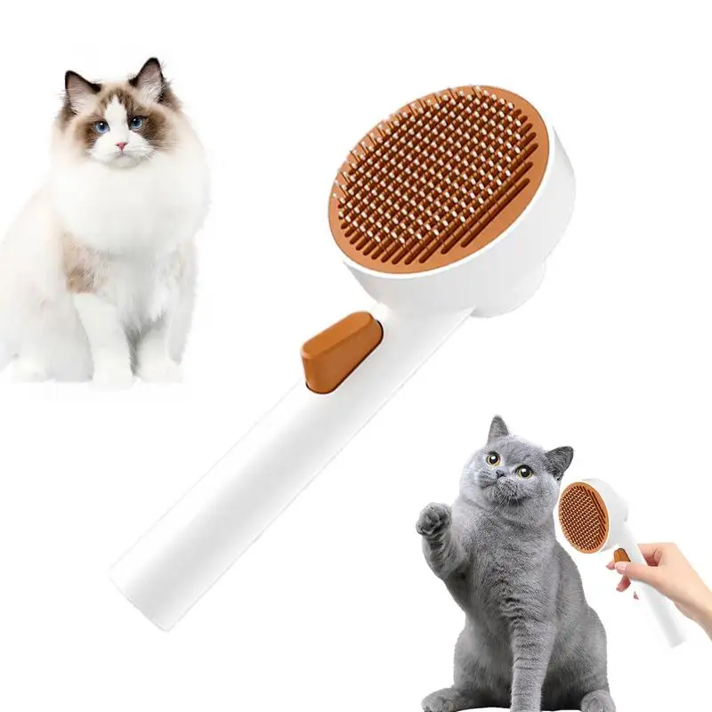 Cat Brush For Shedding Pet Massage Brush Comb Gentle Massage Function Stainless Steel Dog Brushes To Groom Cleaning Rabbit Puppy
Cat Brush For Shedding Pet Massage Brush Comb Gentle Massage Function Stainless Steel Dog Brushes To Groom Cleaning Rabbit Puppy