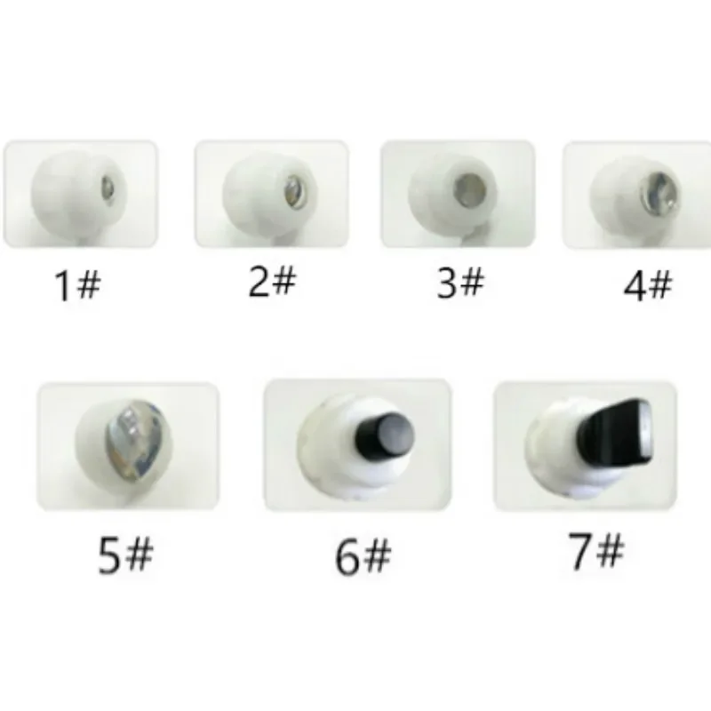 Acoustic Shock Wave Transmitters Heads Tips 1# 2# 3# 4# 5# 6# 7# for Shockwave Therpay Pain Relief Machine
Acoustic Shock Wave Transmitters Heads Tips 1# 2# 3# 4# 5# 6# 7# for Shockwave Therpay Pain Relief Machine