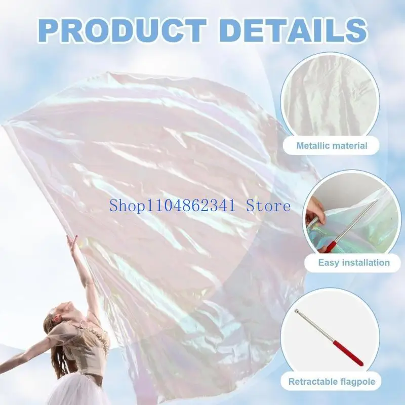 2 шт. полукруглый флаг с крыльями ангела для церковных танцев, баннеры 55 "×37,4" флаги для поклонения танцев с масштабируемым стержнем
2 шт. полукруглый флаг с крыльями ангела для церковных танцев, баннеры 55 "×37,4" флаги для поклонения танцев с масштабируемым стержнем