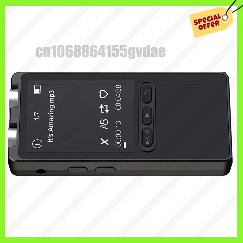 -A61K MP3-плеер с голосовой активацией, цифровая ручка для записи звука, 64 ГБ, профессиональный диктофон, микрофон для записи PCM, мини-разъем
-A61K MP3-плеер с голосовой активацией, цифровая ручка для записи звука, 64 ГБ, профессиональный диктофон, микрофон для записи PCM, мини-разъем